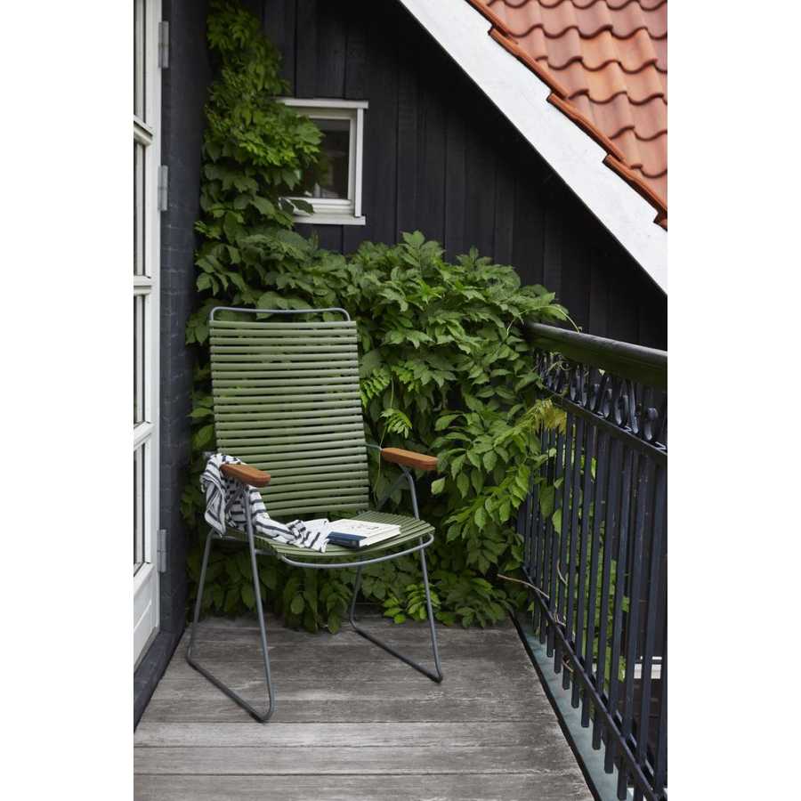 HOUE Click Outdoor High Back Dining Chair - Olive Green