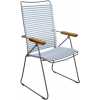 Houe Click Outdoor High Back Dining Chair - Dusty Light Blue