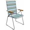 Houe Click Outdoor High Back Dining Chair - Multicolour Blue