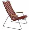 Houe Click Outdoor Lounge Chair - Paprika