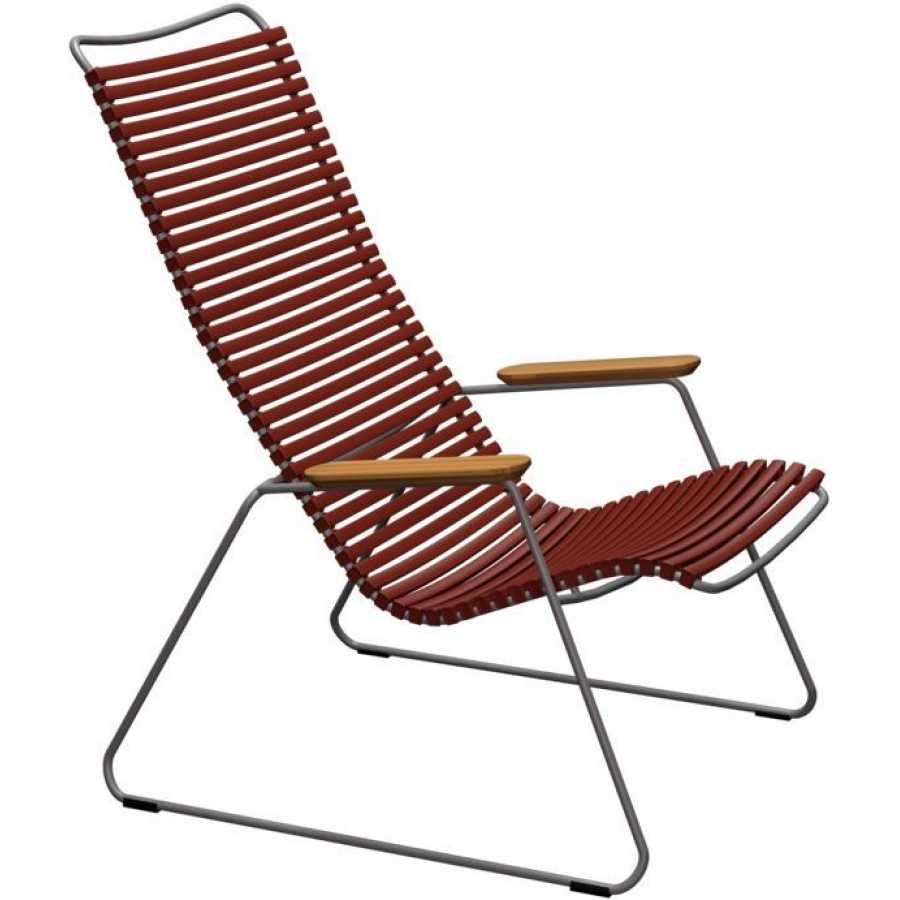 HOUE Click Outdoor Lounge Chair - Paprika