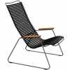 Houe Click Outdoor Lounge Chair - Black