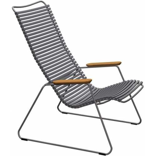 Houe Click Outdoor Lounge Chair - Dark Grey