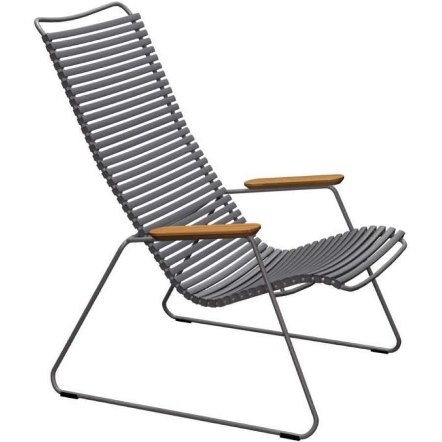 HOUE Click Outdoor Lounge Chair - Dark Grey