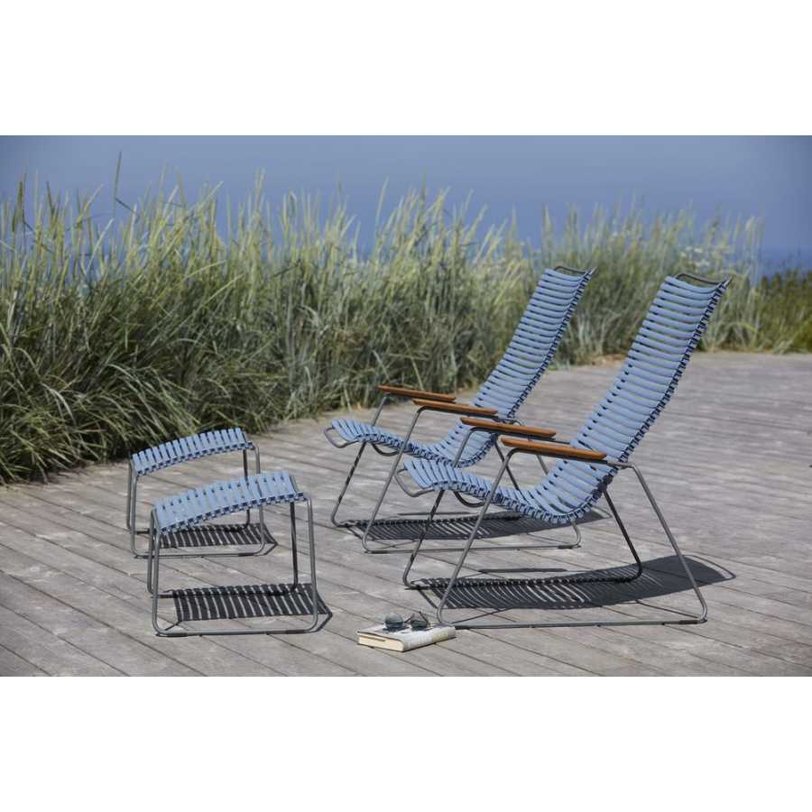 HOUE Click Outdoor Lounge Chair - Pigeon Blue