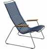 Houe Click Outdoor Lounge Chair - Dark Blue