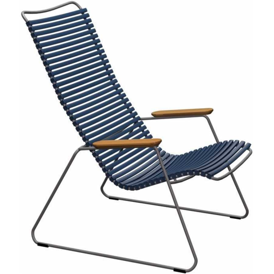 HOUE Click Outdoor Lounge Chair - Dark Blue