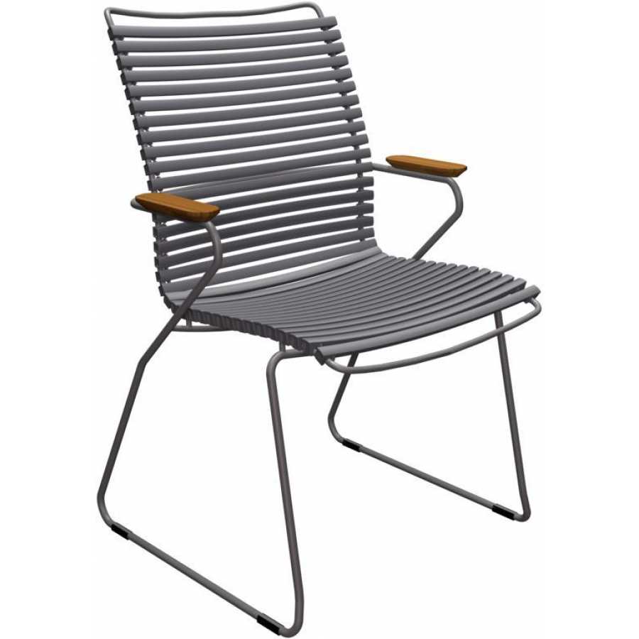 HOUE Click Outdoor Tall Dining Chair - Dark Grey