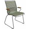 Houe Click Outdoor Tall Dining Chair - Olive Green