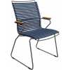 Houe Click Outdoor Tall Dining Chair - Dark Blue