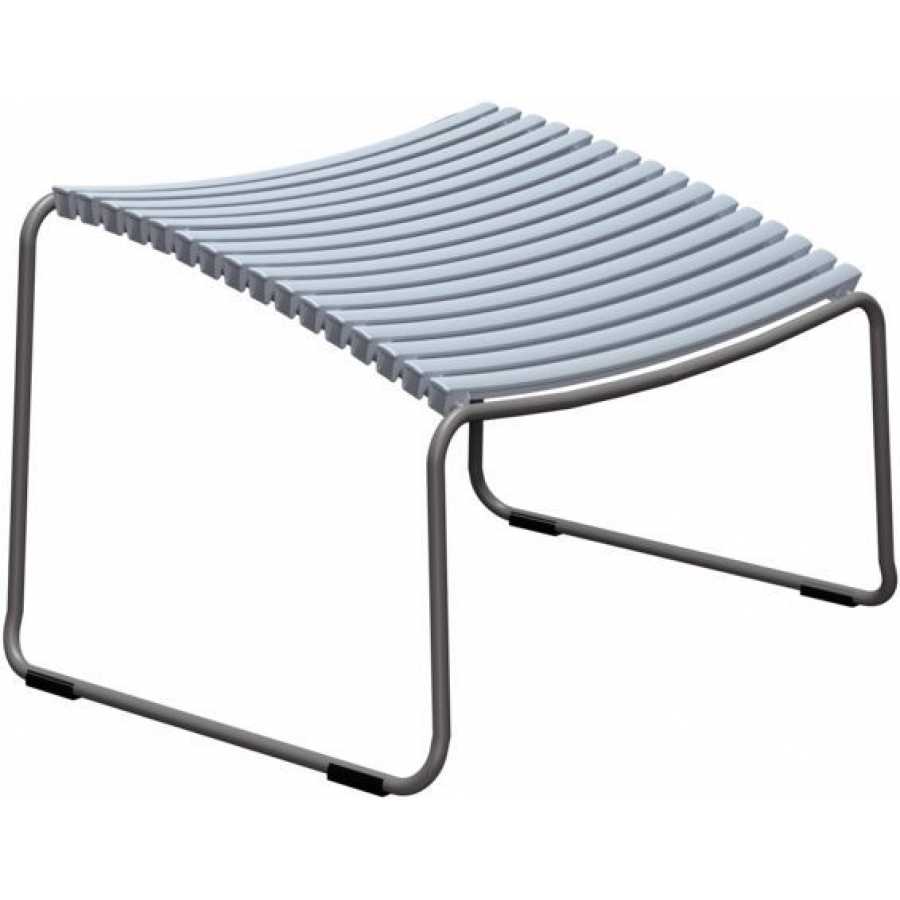 HOUE Click Outdoor Footstool - Dusty Light Blue
