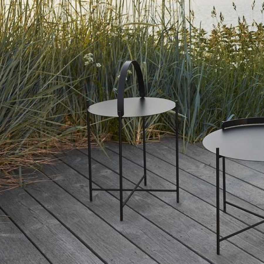 HOUE Edge Outdoor Side Table - Black