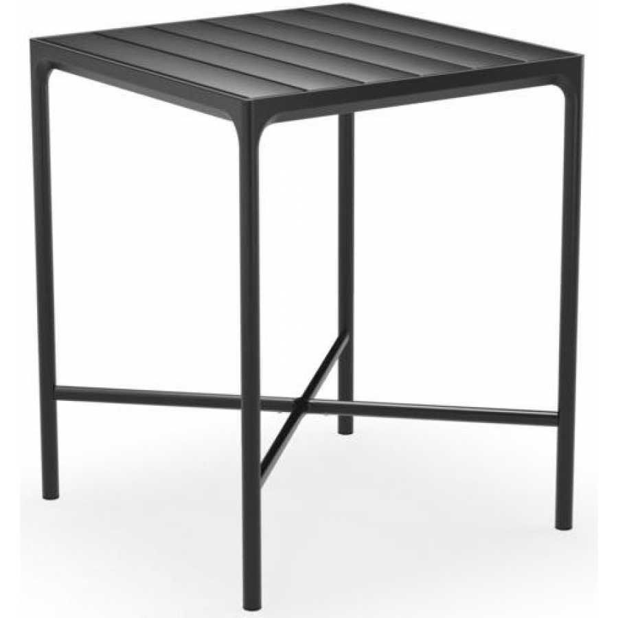 HOUE Four Outdoor Square Bar Table - Black