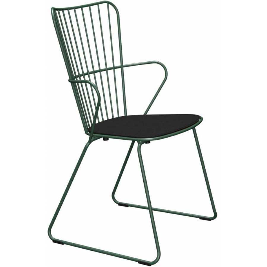 HOUE Paon Outdoor Dining Chair - Pine Green