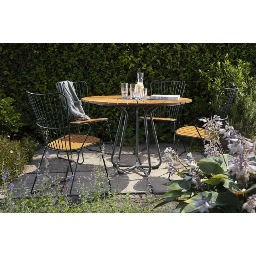 HOUE Paon Outdoor Dining Chair - Pine Green
