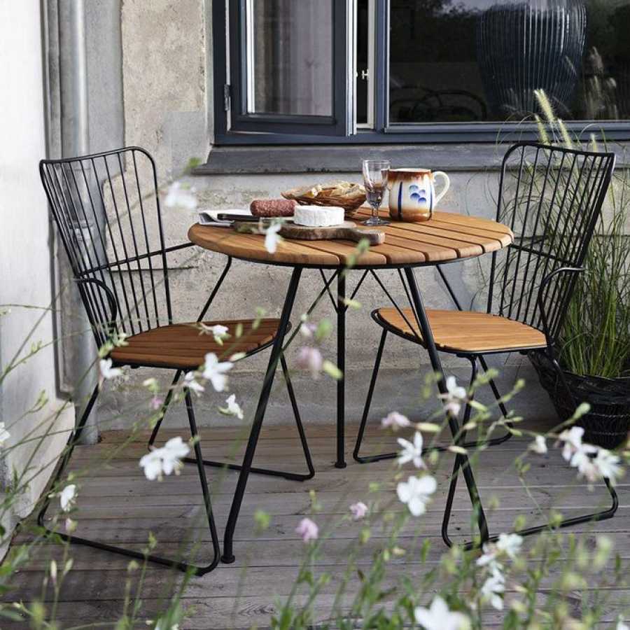 HOUE Paon Outdoor Dining Chair - Black