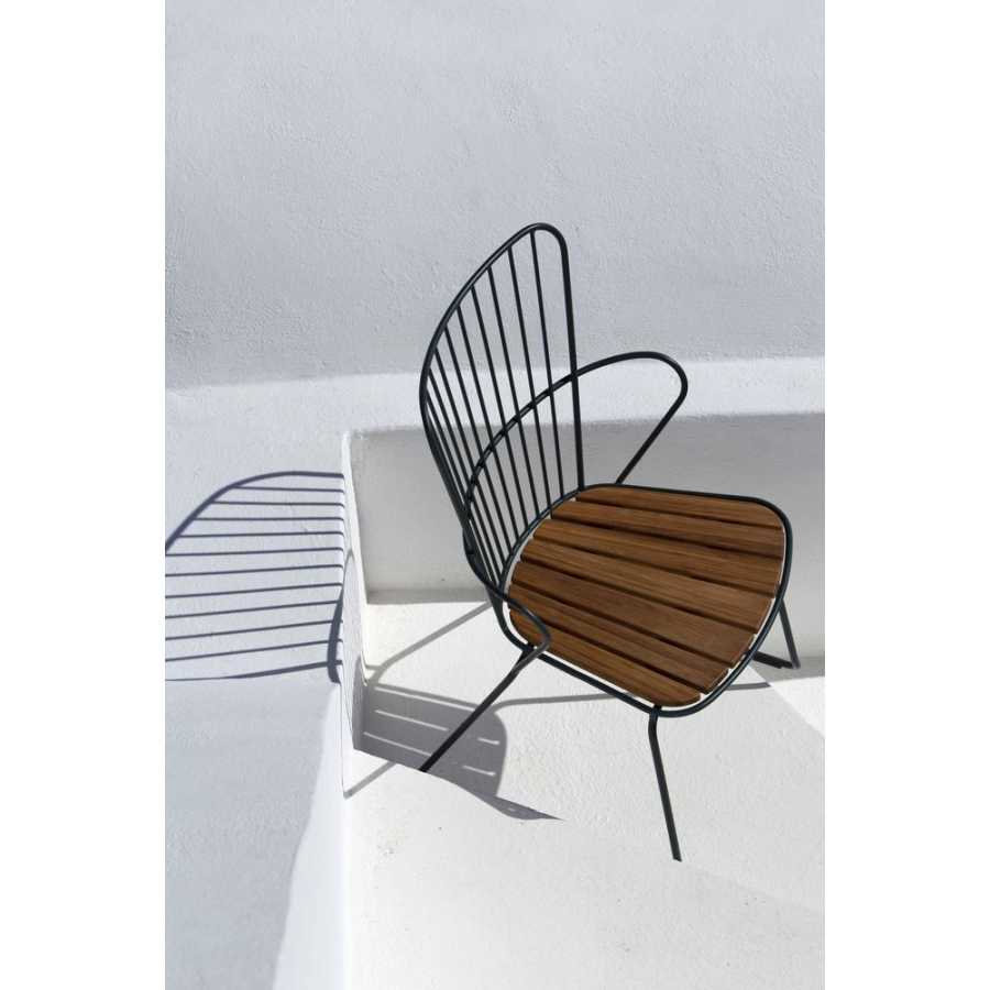 HOUE Paon Outdoor Dining Chair - Black