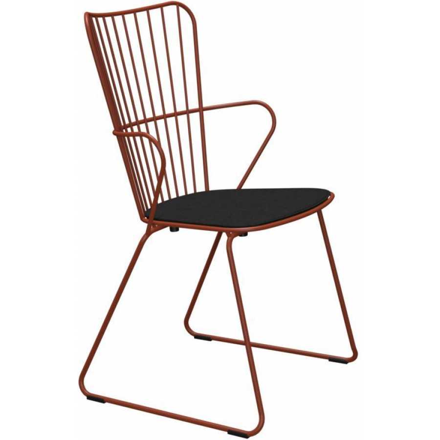 HOUE Paon Outdoor Dining Chair - Paprika