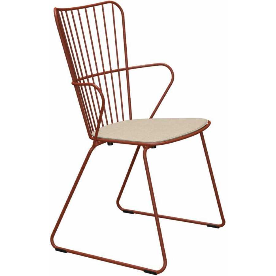 HOUE Paon Outdoor Dining Chair - Paprika