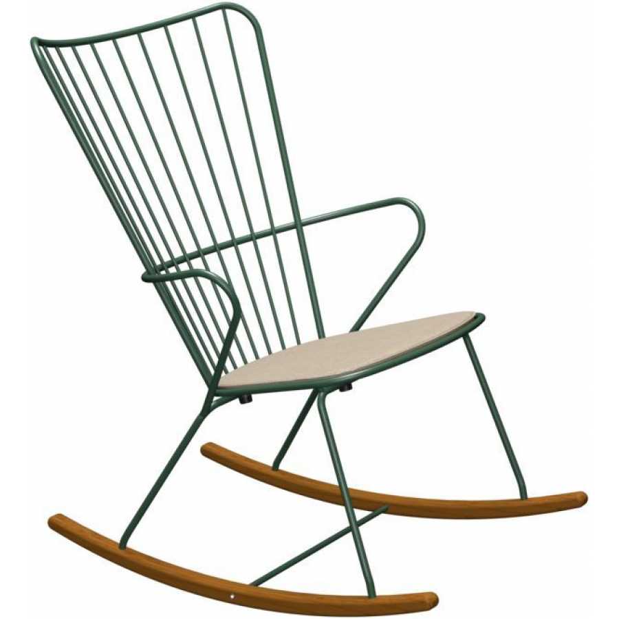 HOUE Paon Outdoor Rocking Chair - Pine Green