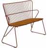 Houe Paon Outdoor Bench - Paprika