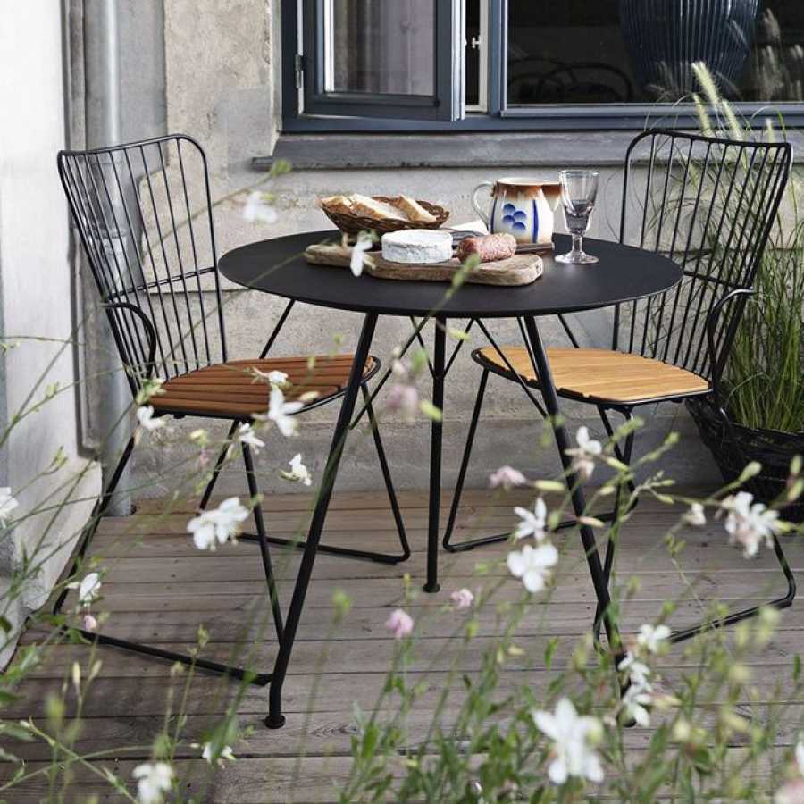 HOUE Circum Outdoor Bistro Table - Black