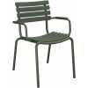 Houe Reclips Outdoor Dining Chair - Olive Green