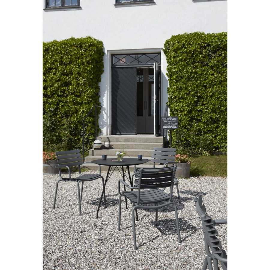 HOUE Reclips Outdoor Dining Chair - Dark Grey