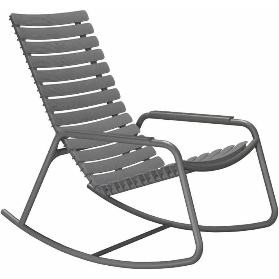 HOUE Reclips Outdoor Rocking Chair - Dark Grey