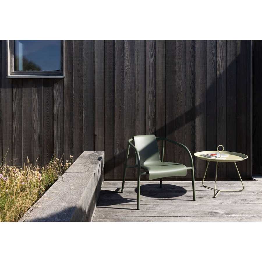 HOUE Nami Outdoor Lounge Chair - Olive Green