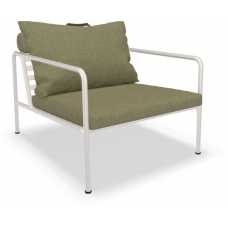 Houe Avon Outdoor Lounge Chair - Leaf & White