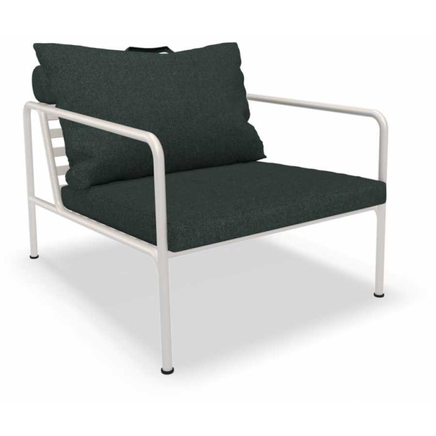 Houe Avon Lounge Chair - Alpine & White