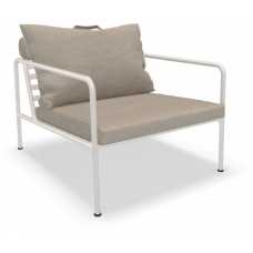 Houe Avon Outdoor Lounge Chair - Ash & White