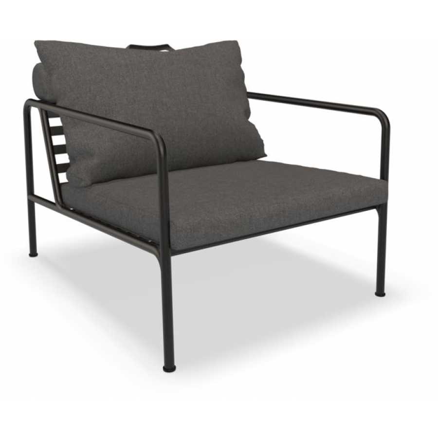 Houe Avon Lounge Chair - Grey & Black