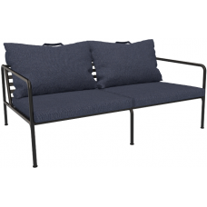 Houe Avon 2 Seater Outdoor Sofa - Indigo & Black