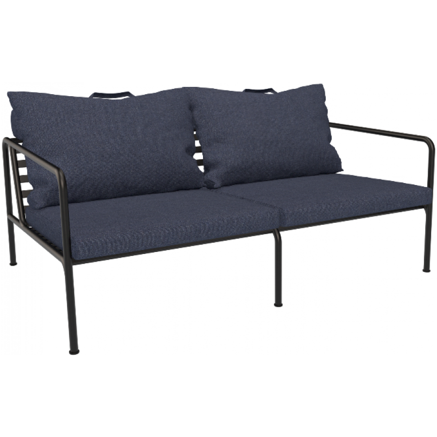 Houe Avon 2 Seater Outdoor Sofa - Indigo & Black