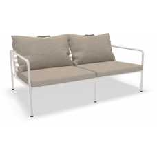 Houe Avon 2 Seater Outdoor Sofa - Ash & White