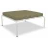 Houe Avon Outdoor Footstool - Leaf & White