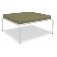 Houe Avon Outdoor Footstool - Leaf & White