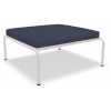 Houe Avon Outdoor Footstool - Indigo & White