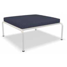 Houe Avon Outdoor Footstool - Indigo & White