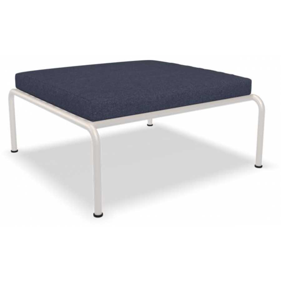 Houe Avon Footstool - Indigo & White