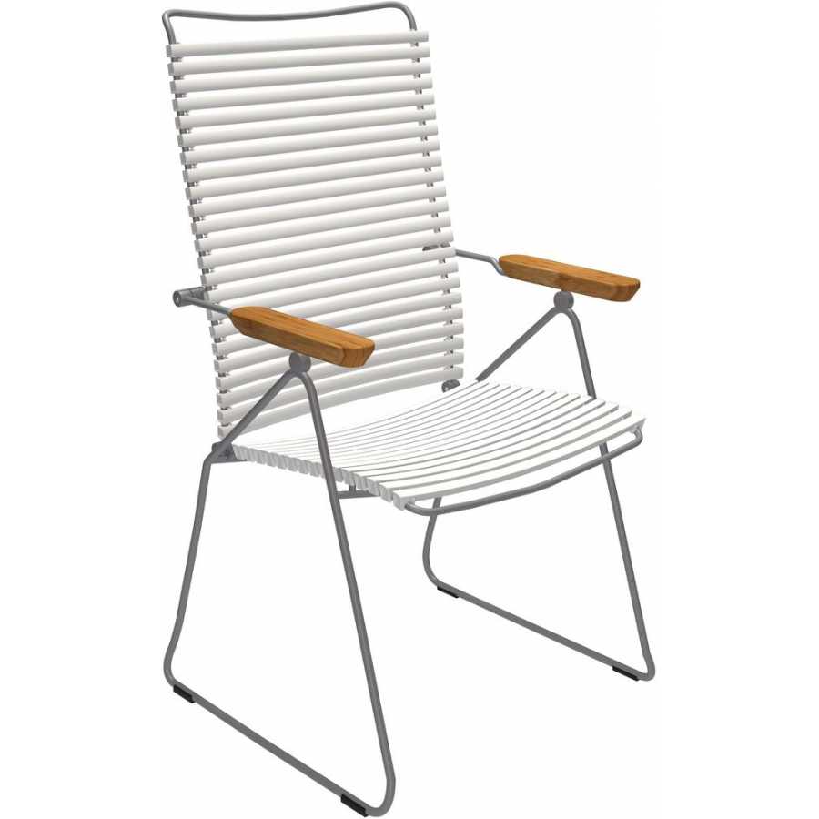 Houe Click Outdoor High Back Dining Chair - White