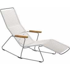 Houe Click Rocking Sun Lounger - White