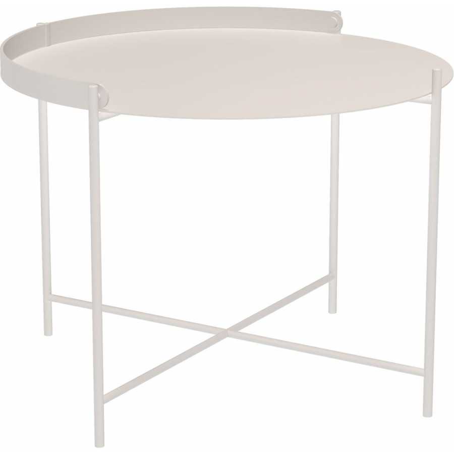 Houe Edge Outdoor Coffee Table - White - Small