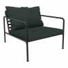 Houe Avon Outdoor Lounge Chair - Alpine & Black