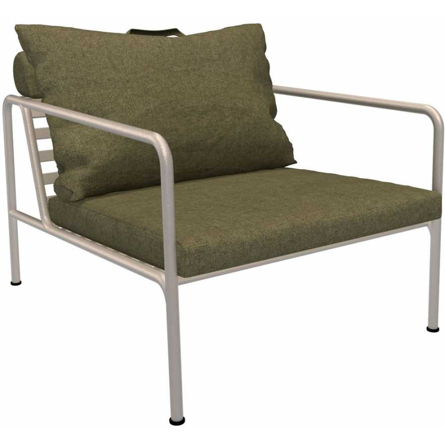 Houe Avon Lounge Chair - Moss & White