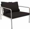 Houe Avon Outdoor Lounge Chair - Slate & White