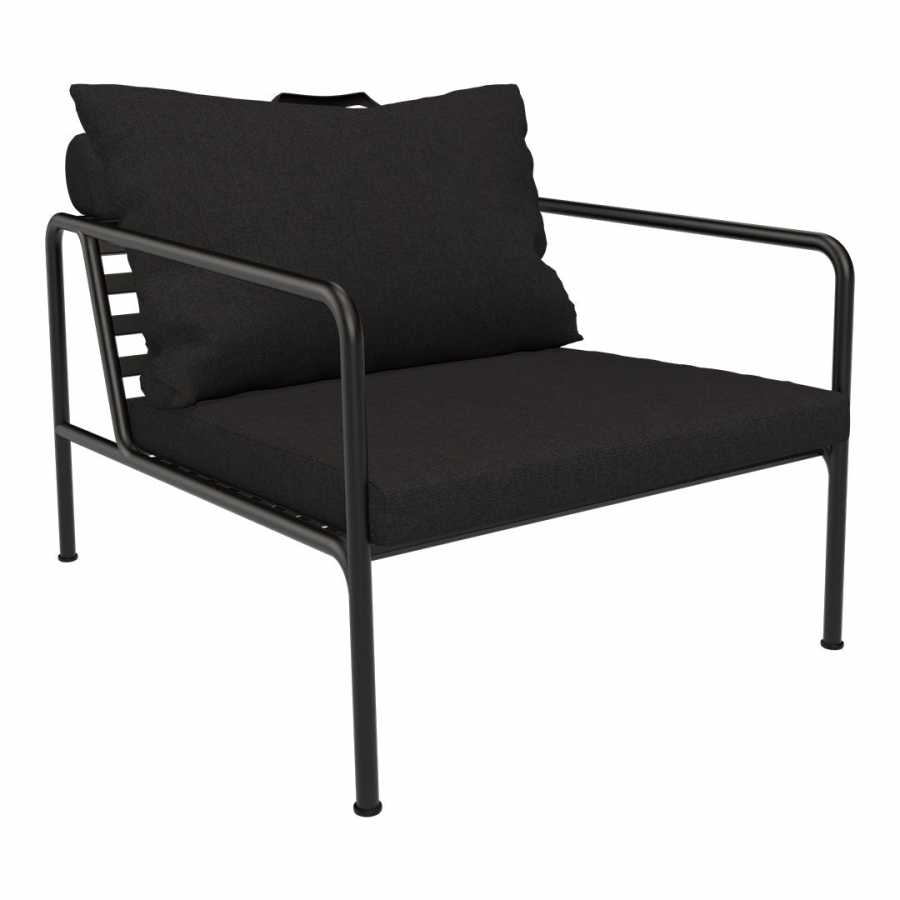 Houe Avon Lounge Chair - Char & Black