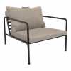 Houe Avon Outdoor Lounge Chair - Ash & Black